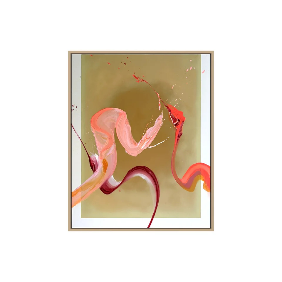 02 - WAVES OF LIFE, Graffiti spray paint & mixed acrylic on cotton canvas, Valentin Nieroba
